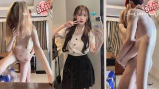 คลิปหลุดมาใหม่ pedd_69xh น้องเป็ด สาวดาวติ๊กต็อกคนดังน่ารักมากยืนโดนแฟนหนุ่มซอยหีรัวๆหน้ากระจกกระแทกยืนเย็ดไม่ยั้งซอยหีเสียวจนน้ำเงี่ยนแตกคาหีไหลลงเต็มพื้นห้อง